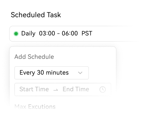 Schedule